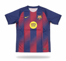 Camisa Barcelona Listrada Azul e Grená – Modelo Torcedor Performance Fan Edition